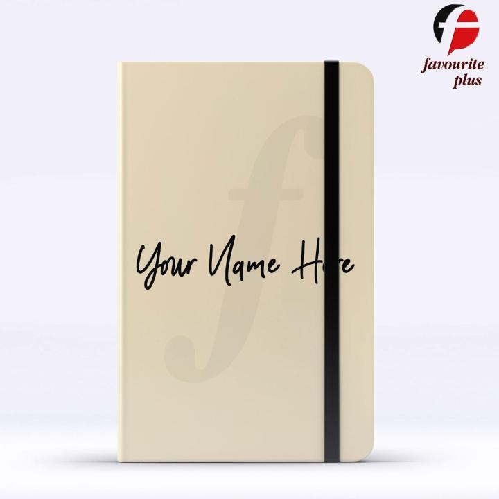 Your Name Here Printed Diary Print Your Own Design On Diary Journal Multiple Sizes Customized Premium Quality