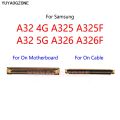 【Liquor Win】2PCS/Lot For Samsung Galaxy A32 4G A325 A325F 5G A326 A326F LCD Display Screen FPC Connector Port On Mainboard / Flex Cable. 
