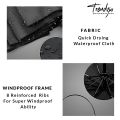 TRENDZIO Umbrella Fully Automatic Open Close Umbrella Waterproof Wind Resistant 8 Strong Ribs Umbrella for Rain and Sun Protection Umbrella for Men Women. 