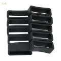 Rubber Replacement Strap Loops Watch Strap Keeper Retainer 20MM 20mm. 