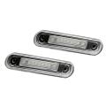 Car A1248200256 LED License Number Plate Light Rear Tail Lamp for Mercedes Benz E-Class W124 W202 124800256 A128820056. 