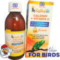 Calcium Plus D For Parrots Finches 120ml - Pigeons - Lovebirds - Macaw - African Grey - Raw - Parrot - Canary - Finches - Gouldians - Budgies Super Sheikh Trading Co. 