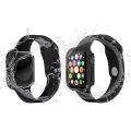 Waterproof PC+Tempered Film Watch Case For Apple Watch Series 9 / 8 / 7 41mm. 