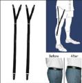 Men Shirt Stays Garters Elastic Shirt Holders Suspenders shirt tucked inner. 