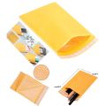 2pcs Bubble Padded Envelope 17x25cm Yellow Kraft Bag Mailers. 