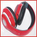 WIRELESS STEREO HEADPHONE WITH BUILT IN BLUETOOTH, FM RADIO, MP3 PLAYER, SD CARD PORT, MEMORY CARD PORT, AUX MODE AND MIC FOR CALLS. 