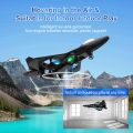 RC Jet Plane with Durable EPP Foam Body | 2.4GHz Remote Control | One-Touch Takeoff/Landing | LED Lights | Headless Mode | 360 Flip RC Airplane Toy for Kids  Kids and Adults,3D Flip Airplane Toy with Colored Lights USB Charging. 
