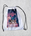 Blackpink And Bts Team Creazy BTS Drawstring Bag. 
