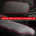 Car Center Console Lid Armrest Box Leather Protective Cover Cushion Pad for Toyota Raize 2020-2022. 