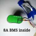 8.4 volt battery 7.4 volt battery pack 9 volt battery Battery for speakers 8.4 volt battery with micro JST connector jst xh 2.54 3 pin connector 7.4v battery for solar panels for flashlight With 2S BMS NiMH  NiCad battery Pakistan e  shop. 
