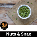 Pumpkin Seeds Green Original Imported 150 g Without Shell | Kadu K Beej Unshelled | Pumpkin Seed for Eating 150 Grams By Nuts N Snax. 