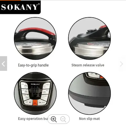 sokany%202401%20High%20Quality%20Household%20Electric%20Pressure%20Cooker%20Stainless%20Steel%20Multi%206L%20Capacity%20Pressure%20Pot%20Cookers%20-%20Image%206