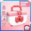 WD - Money Bank Girls Characters Multifunction ATM Saving box, Cute Purse, Money Safe Ban, Piggy Bank, Safe With Key and Sounds for Girls. 