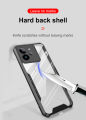 For Realme GT 7 Pro Acrylic Blade Phone Protective Back Case for 6.78 inches realme GT 7 pro gt 7 PRO Transparent Hard Protective Cover Shockproof and Drop Resistant. 