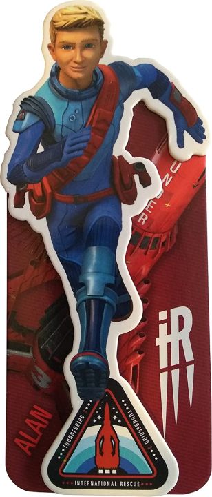 Liberty Books | Thunderbirds Are Go Magnetic Bookmarks- Alan Tracy by That Company Called If Uk (100% Original)