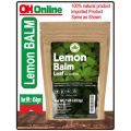 Lemon Balm (Herbal Tea): (Melissa Officinalis Caffeine Free) - Balm Leaf (Cut and Sifted), 1lb (16Oz) U.S. Wellness Bulk Tea. 
