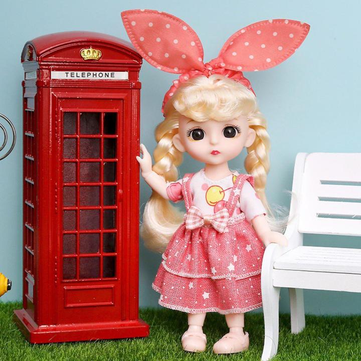 New 16cm Doll Toys, Children's Toys for Princess Girls, Cute and Fashionable Mini Small Dolls, Children's Birthday Gifts