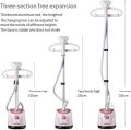 Standing Steam Iron Full Size Garment Steam for Clothes 1.8L Water Tank 2000W Electric Iron Hanging Ironing Machine, with Height Adjustable table board Ironing for Home and Business Use, Wool, cotton, Fancy, velvet, shifon, nylon male & female clothes. 