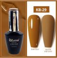 KWEEN PRO 10ml Brown Coffee Gel Polish Soak Off UV LED Nail Art Manicure DIY. 