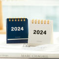 2024 Mini Calendar INS Minimalist Creative Portable Small Calendar Desktop. 