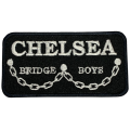 Chelsea Bridge Boys Embroidered Iron On Patch Sew On Badge For Kids Bags Cap and Applique. 