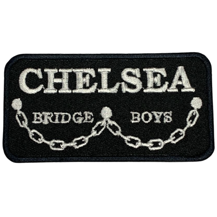 Chelsea Bridge Boys Embroidered Iron On Patch Sew On Badge For Kids Bags Cap and Applique