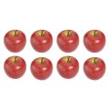 4 Large Artificial Red Apples-Decorative Fruit. 