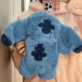 Anime Kawaii Turo Lilo Stitch Plush Hot Water Bottle Winter Women'S Home Water Filling Hand Warmer Monster Toys Gift. 