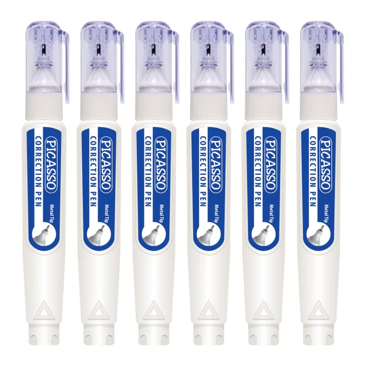 Picasso%20Correction%20Pen%20(Whito)%2012%20pcs%20in%20Cardboard%20Display%20Box%20-%20Image%203