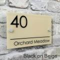 House Nameplate Acrylic Name plate plaque for house and offices. 