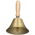 Wooden Handle Bell-1 x hand bell-en & Wood color. 