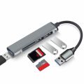 Type C HUB High Speed USB 3.0 HUB Splitter Card Reader Multiport with SD TF Ports for Macbook Computer Accessories HUB USB. 