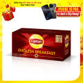 Lipton English Breakfast Tea 25 Tea Bags | Rich Intense Black Tea. 