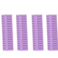 Pack of 4 Drawer Organisers, Drawer Dividers, Closet Organizer, Size 9.5 x 2.5 Inch home decor wardrobe short box clothes dividers plastic box for storage adjustable Drawer Organizer Board Storage Boxes. 