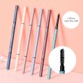 Bobeini 6 Colors Double Head Ultra-fine Eyebrow Pencil Smooth Waterproof Sweatproof Long-lasting Non-fading for Eye Makeup. 