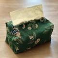 Polyester Tissue Box Paper Drawing *9cm European Design Tissue Case Retro Tissue Cover for Living Room Décor Home Use Office. 