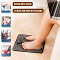 EMS Foot Massager Pad Improve Blood Circulation Relieve Ache Pain USB Rechargeable. 