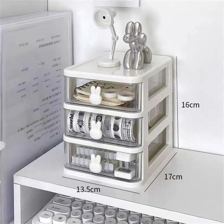 Lipstick%20%7C%20Makeup%20Organizers%20Cute%20Bunny%20Handle%20Plastic%20Storage%20Drawer%20Makeup%20Storage%20Box%20Cosmetics%20Storage%20Shelf%20Plastic%20Storage%20Shelves%20%7C%20Desk%20Organizer%202%20Layers%20Perfect%20for%20Gril%20%7C%20Woman%20-%20Image%207
