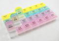 7 Days/ Week Transparent Lid Tablet Pill Box Holder/ Medicine Storage Organizer. 
