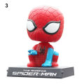 Batman Captain Tree Man Super Hero Shaking Head Cartoon Doll Car Decoration. 
