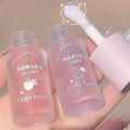 1PC Gege bear Fruit Hydrating Plumping Lip Gloss Crystal Jelly Long Lasting Not Sticky Clear Lips Oil Beauty Care Comestic Tools. 