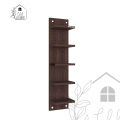 Elegant DIY Wood Wall Mounted Shelf/Book Shelf/Floating Wall Shelf/Wall Display Rack for Home, Living Room, Drawing Room, Office (Wenge) by Home Décor Decorative. 