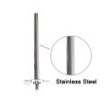 Unbreakable Gas lighter for kitchen Easy Grip Stainless Steel Regular Gas Lighter for Kitchen Stove No Batteries, No Cells, No Refill Required, Pulse Ignitor, Durable / Steel Gas Lighter / Spark Lighter / Gas Stove / Gas Lighter / (Steel, Pack of 1). 