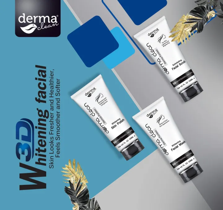 Derma%20Clean%203D%20Whitening%20Facial%20Kit%20Facial%20Kit%20Derma%20Clean%20Whitening%20120%20ML%20-%20Image%202