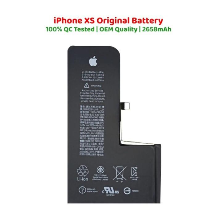 iPhone XS Battery Replacement Premium Quality 2658mAh For iPhone XS