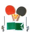 Ping Pong Balls Training Accessories Indoor Exercise for Men and Women Personal Use Sports, Wooden Table Tennis Racket Set with 2 Bats and 3 Ping Pong Balls, Portable Table Tennis Net Bracket Ping-Pong Paddles Kit Set. 