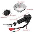 YAMAHA YBR KEY LOCK SET. 