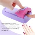 FREE 6 Nail Polish Nail Art Printer Machine Manicure Stamp Plate Drawing Printing Enamel Kit for Nail Design Saloon. 