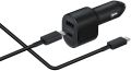 Samsung Super Fast Dual Car Charger (45W+15W) / Galaxy Car Charger (45W+15W) / Original Car Charger. 