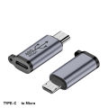 1Pc USB-C to Micro USB Mini USB Adapter Type-C Female To Micro USB Male Converter for Phone Tablet Camera Charging Adaptor Creek. 